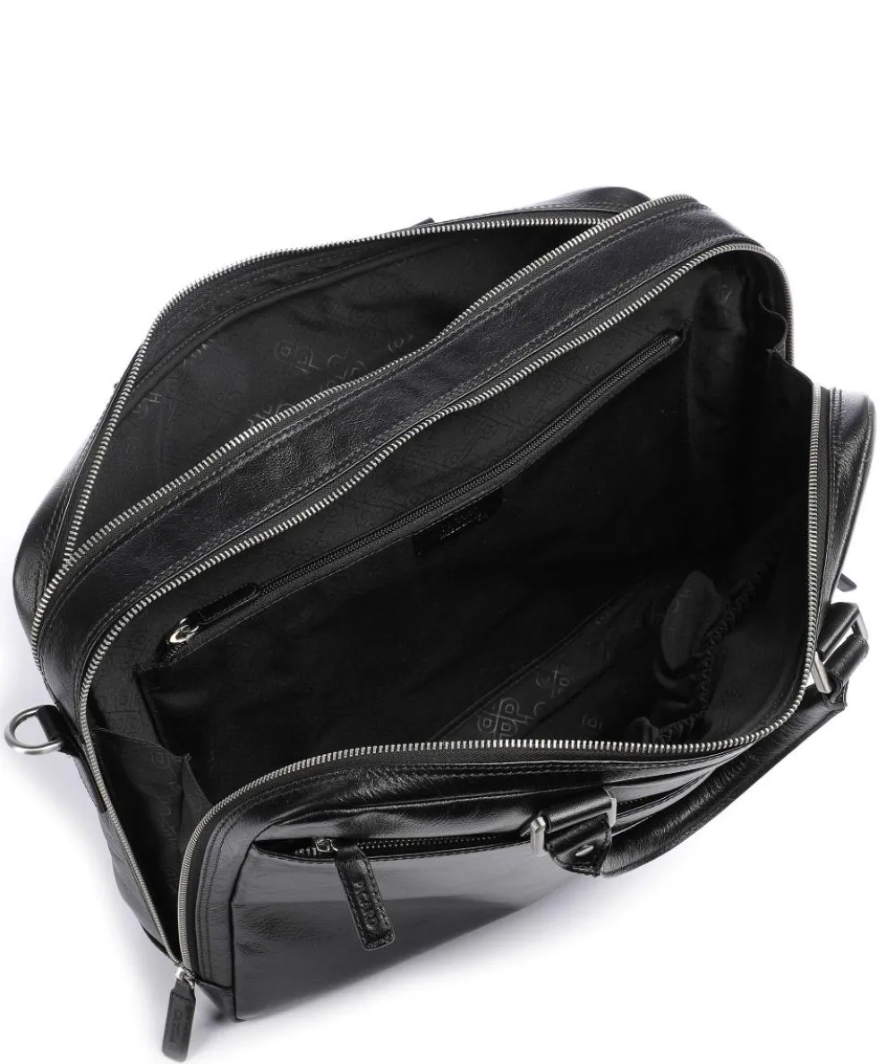 Buddy Aktentasche 15″ Büffelleder schwarz