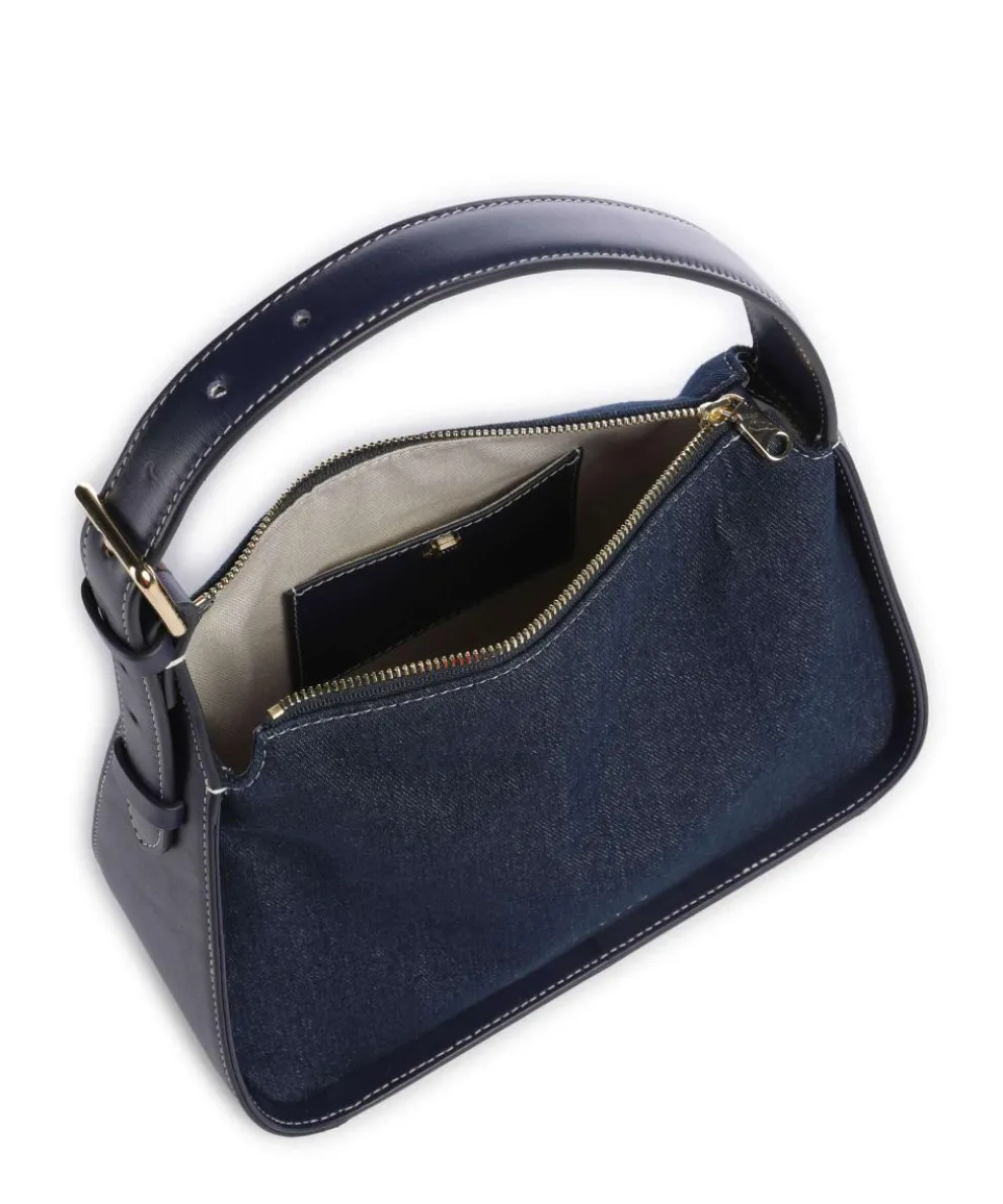 Westwell Lane Schultertasche Canvas dunkelblau